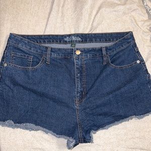 Target Dark High Rise Shorts